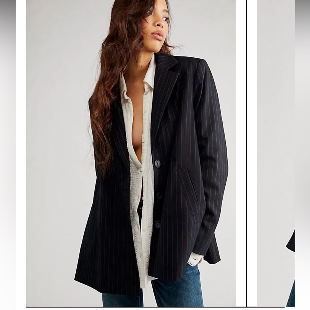 Nwot FREE PEOPLE
We The Free - Kira
Trapeze Blazer $250 S winter classic casual